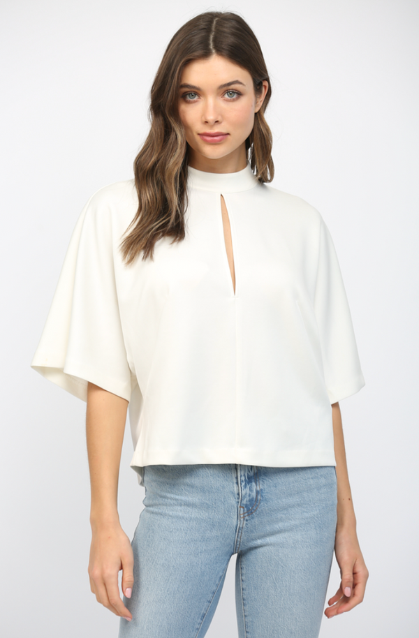 Slit Accent Top