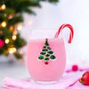 Christmas Tree Wine Glass