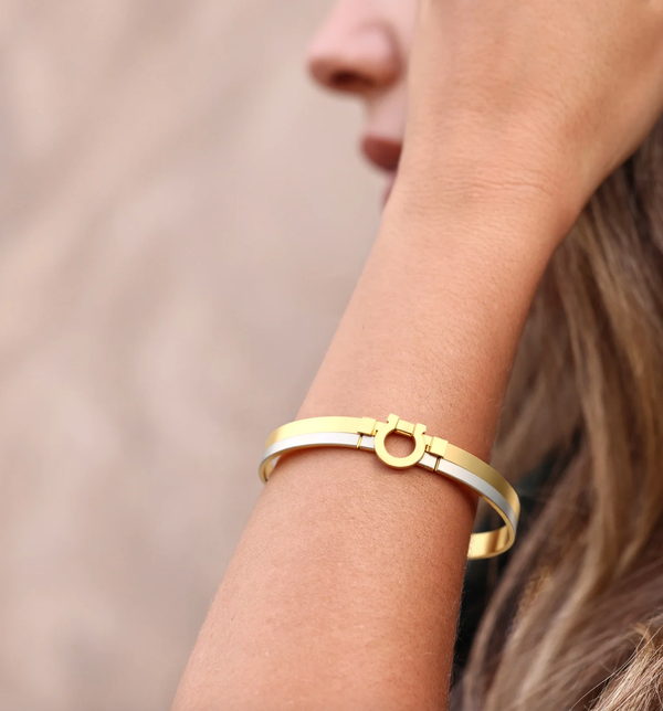 Equestrian Bangle Bracelet