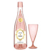Acrylic Champagne Bottle + Glasses