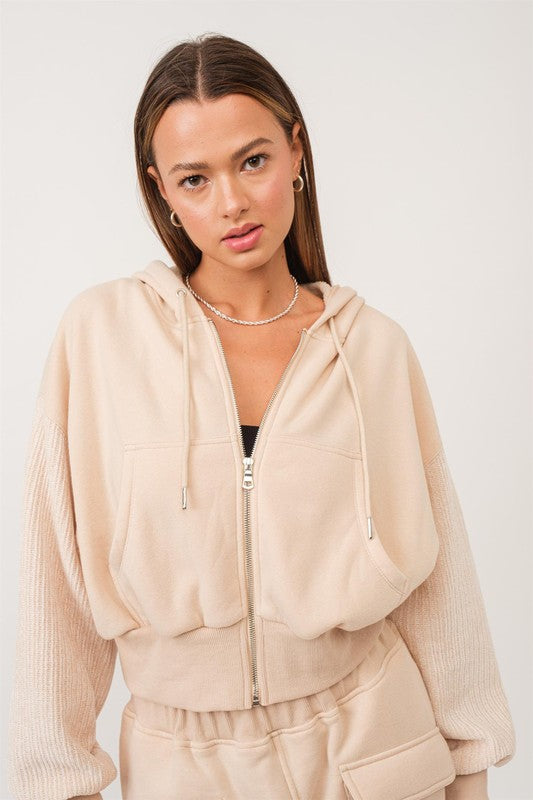 Sweater Sleeve Hoodie