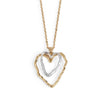Double Heart Necklace