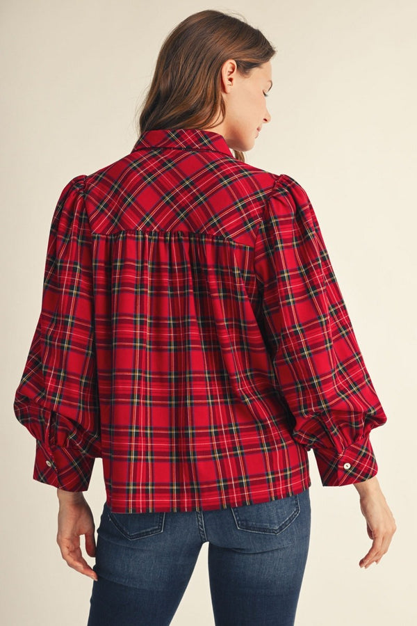 Plaid Button Down