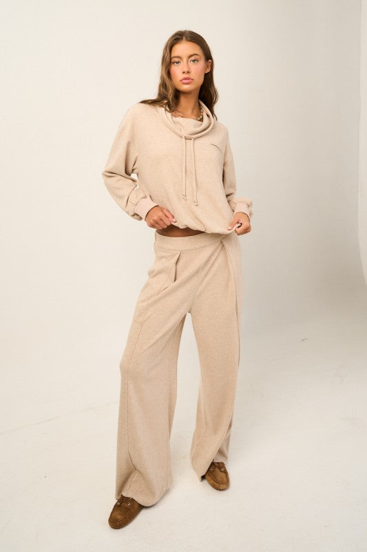 Pleated Lounge Pants