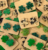 Shamrock Stud Earrings