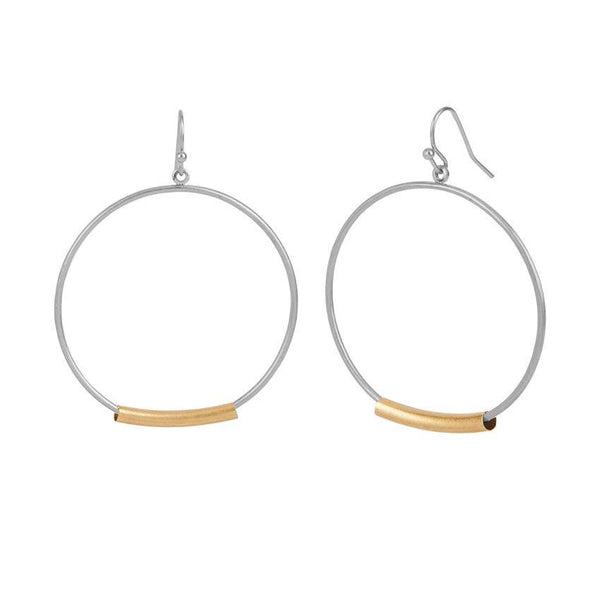 Silver Hoop Earrings