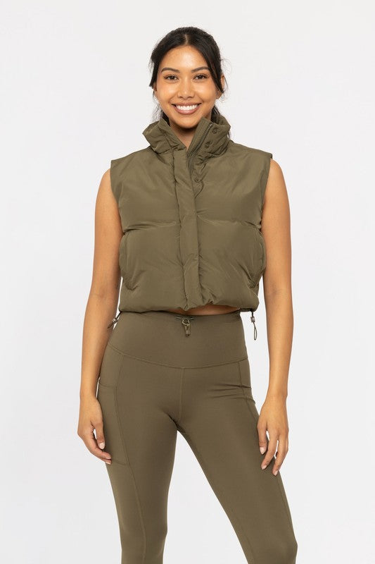 Luxe Cold-Weather Puffer Vest