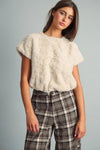 Faux Fur Pullover
