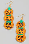 Jack O Lanterns Dangle Earrings