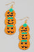 Jack O Lanterns Dangle Earrings