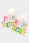 Pom Happy Easter Earrings