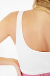 V/Scoop Reversible Crop