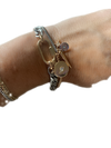Horn & Evil Eye Bracelet
