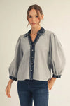 Denim Dream Top