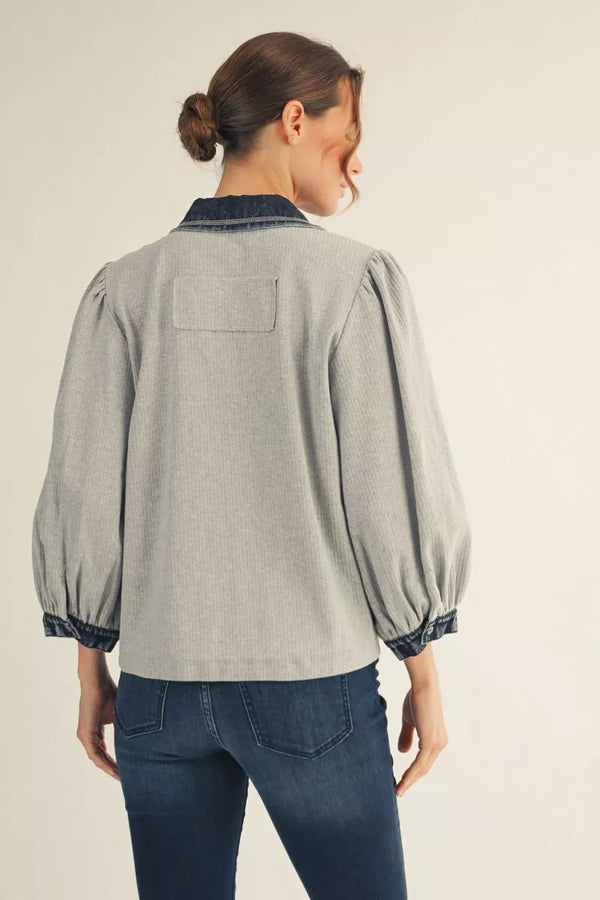Denim Dream Top