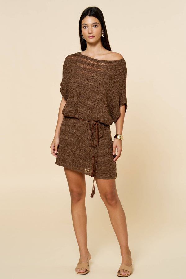 Open Stitch Dress