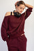 Off Shoulder Fleece