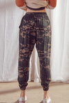 Camo Drawstring Pants