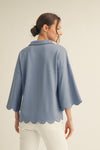 Scallop Edge Top