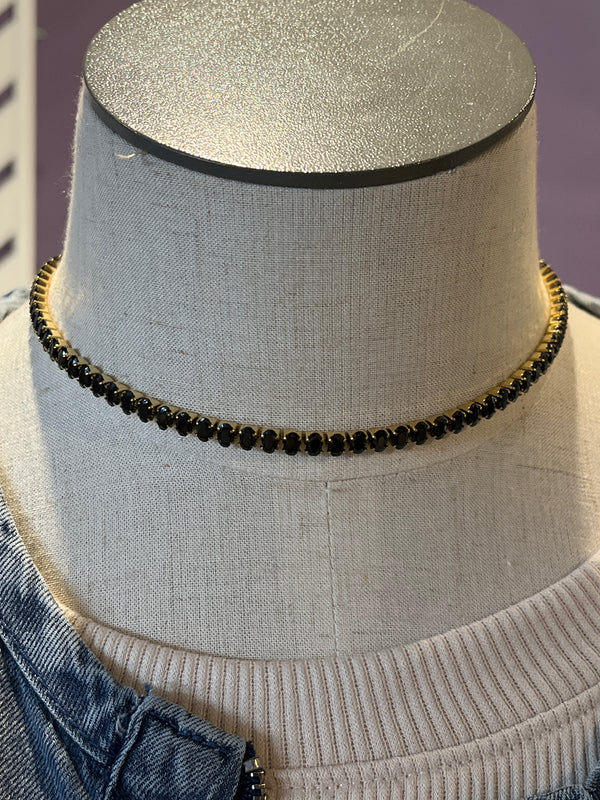 Crystal Tennis Necklace
