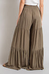 Tiered Wide Leg Pants