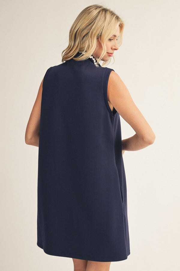 Ric Rac Trim Dress