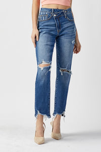Crossover Girlfriend Jeans