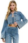 Crop Denim Jacket