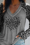 Studded Heart T Shirt