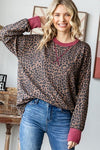 Animal Print Pullover