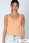 Ribbed Reversible Tank Top