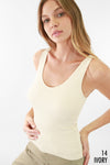 Ribbed Reversible Tank Top