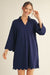 Scallop Hem Dress