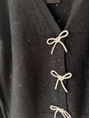 Bow Sequin Cardigan