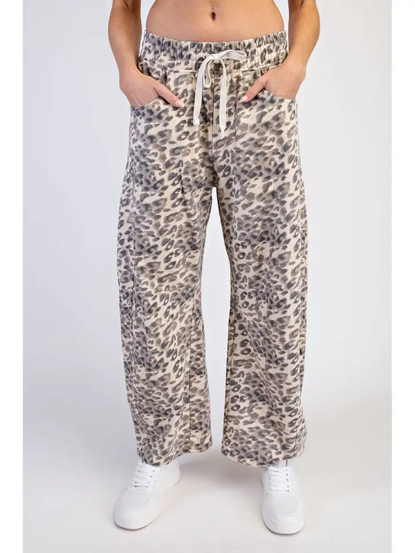 Animal Print Joggers