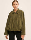 Suede Bomber