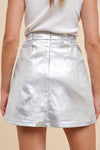 Metallic Skort