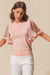 Flouncy Sleeve Top