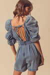 Denim Romper