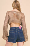 Open Knit Crop