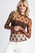 Bouquet Sheer Top