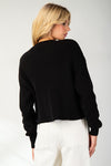 Satin Pocket Sweater