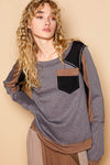 Pocket Accent Thermal Top