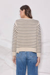 Zig Zag Striped Sweater