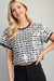 Sequin Tweed Top