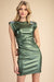 Shimmering Ruched Dress