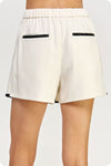 Piping Detail Skort