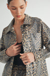 Leopard Sequin Jacket