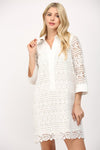 Lace Shift Dress