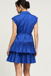 Belted Tiered Dress